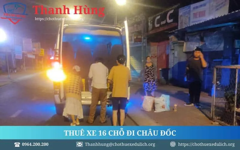Cho thuê xe đi Châu Đốc