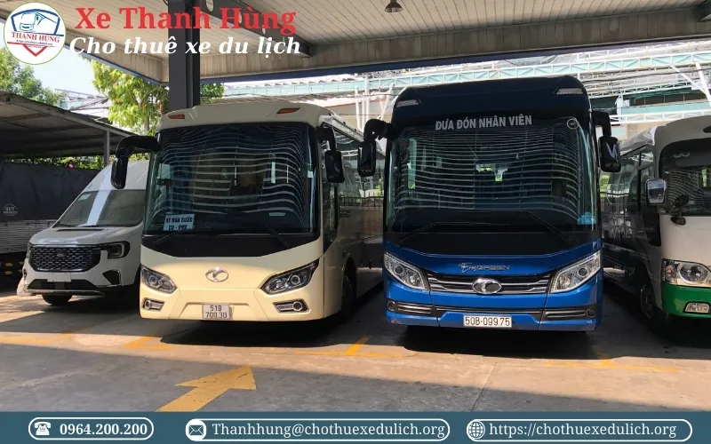 Cho thuê xe đưa đón nhân viên