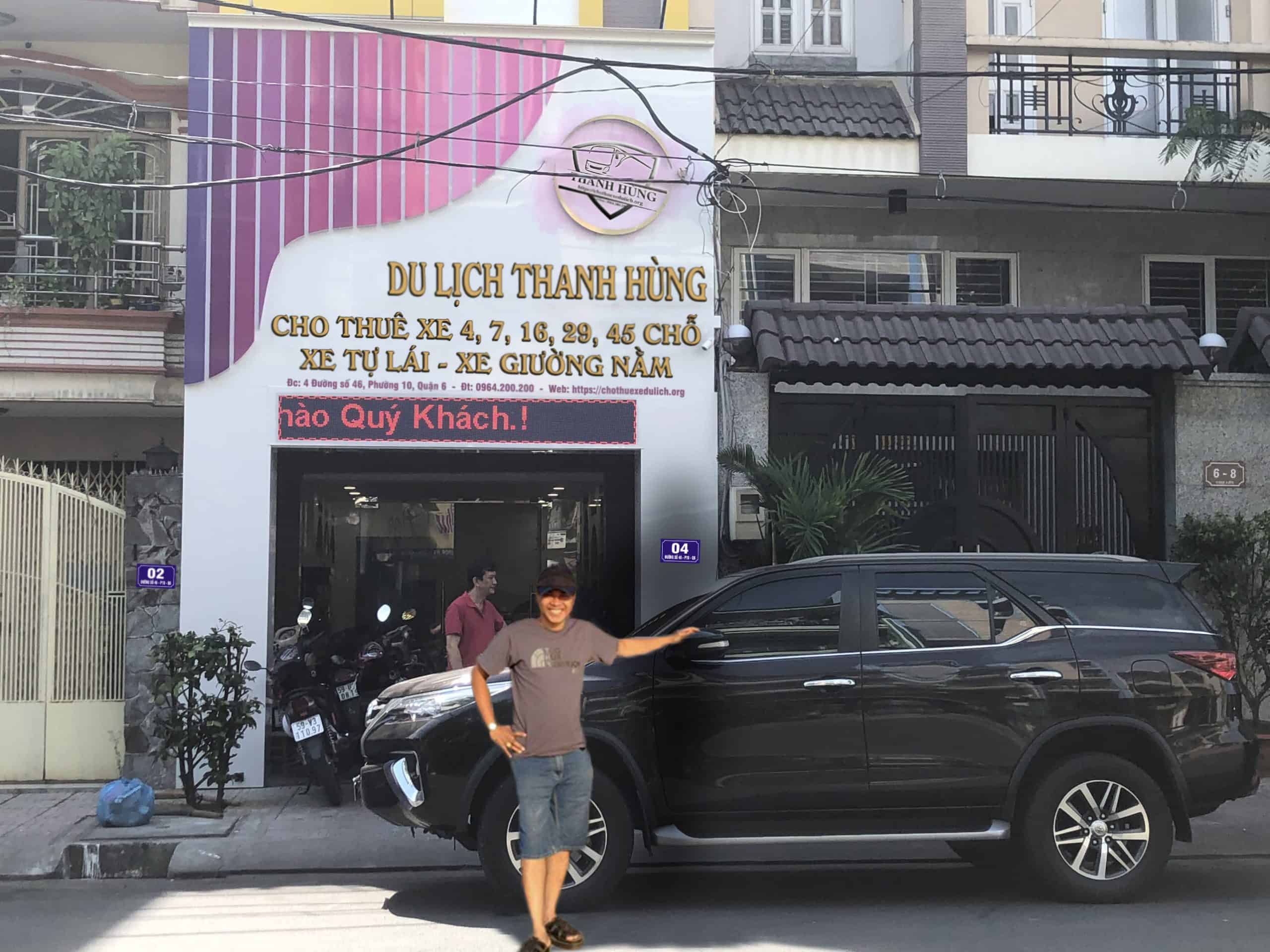 Thanhhungtourist công ty cho thuê xe du lịch tại TPHCM