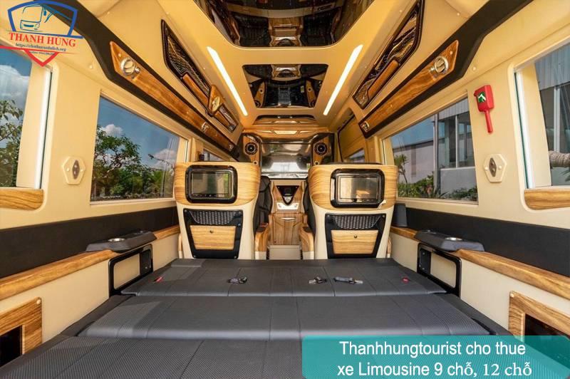 Thuê xe 9 chỗ limousine TPHCM