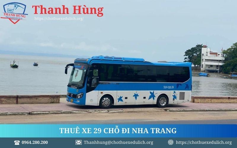 Cho thuê xe 29 chỗ đi Nha Trang