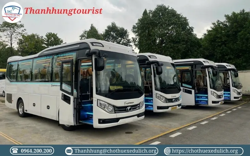 Giá cho thuê xe 29 chỗ theo tháng