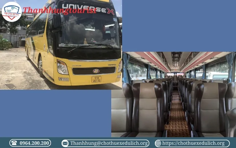 Thuê xe 45 chỗ giá bao nhiêu