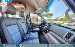 Bên trong xe 16 chỗ Hyundai Solati