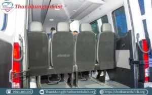 Bên trong xe 16 chỗ Hyundai Solati