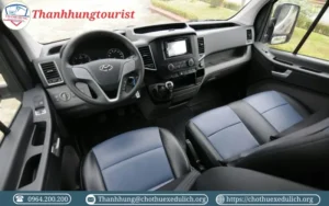 Bên trong xe 16 chỗ Hyundai Solati