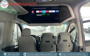 Bên trong xe 16 chỗ Hyundai Solati