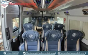 Bên trong xe 16 chỗ Hyundai Solati
