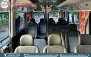 Bên trong xe 16 chỗ Hyundai Solati