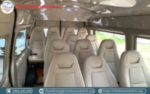 Hình ảnh bên trong xe 16 chỗ Ford Transit 2016-2023