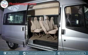 Hình ảnh bên trong xe 16 chỗ Ford Transit 2016-2023