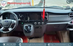 Hình ảnh bên trong xe 16 chỗ Ford Transit 2016-2023