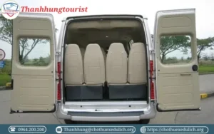 Hình ảnh bên trong xe 16 chỗ Ford Transit 2016-2023