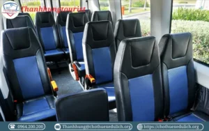 Hình ảnh bên trong xe 16 chỗ Iveco Daily