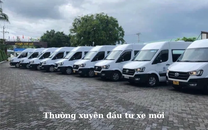 Xe Thanh Hùng thường xuyên đầu tư xe mới