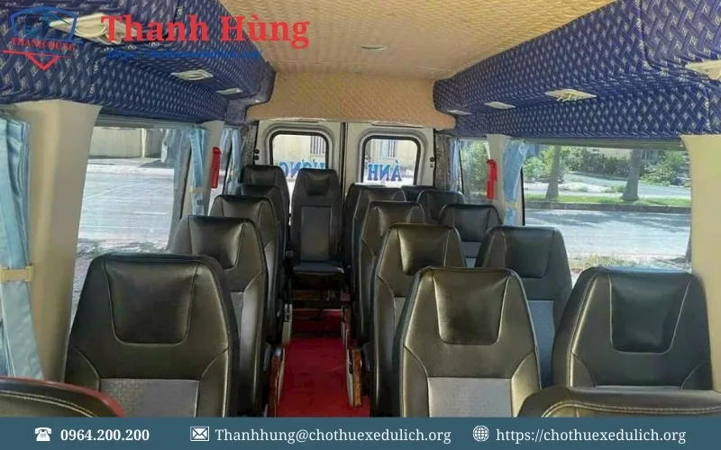 Cho thuê xe 16 chỗ IVECO Daily