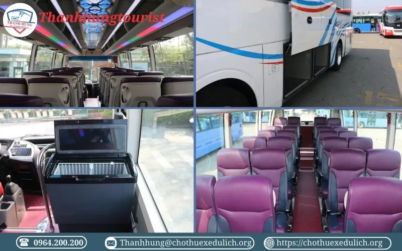 Cho thuê xe 29 chỗ giá rẻ