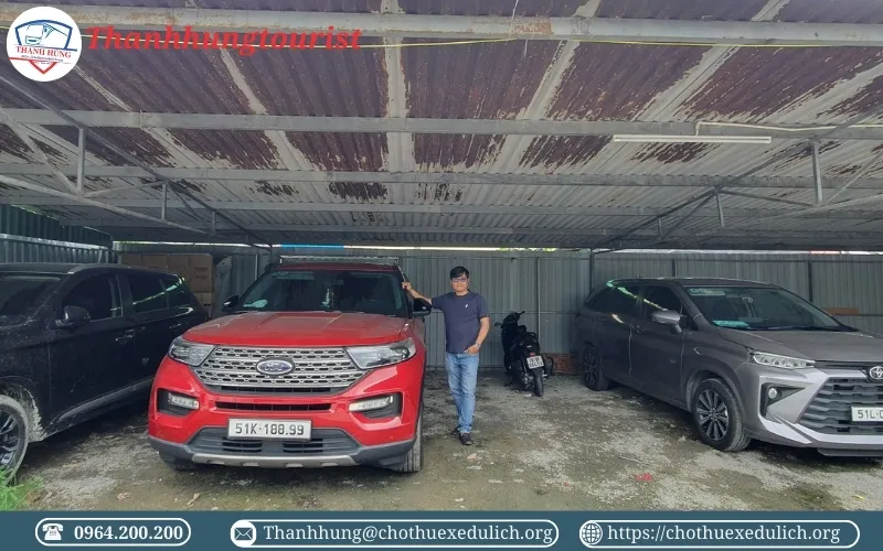 Cho thuê xe 7 chỗ Ford Explorer