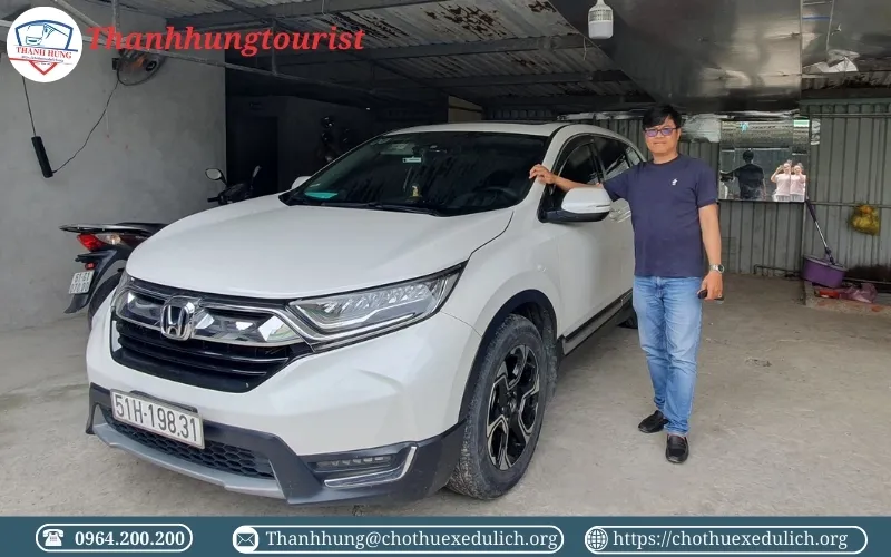 Cho thuê xe 7 chỗ Honda CRV