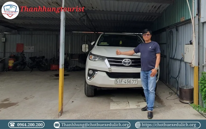 Cho thuê xe 7 chỗ Toyota Fortuner