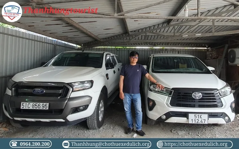 Cho thuê xe 7 chỗ Toyota Innova