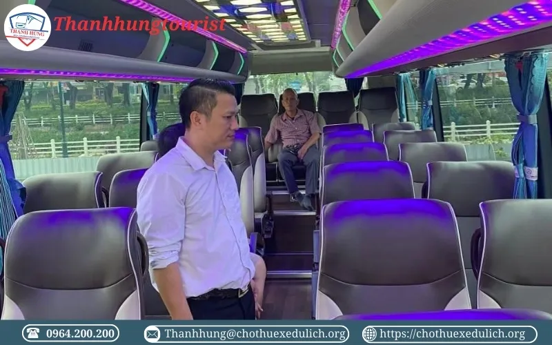 Cho thuê xe du lịch 29 chỗ