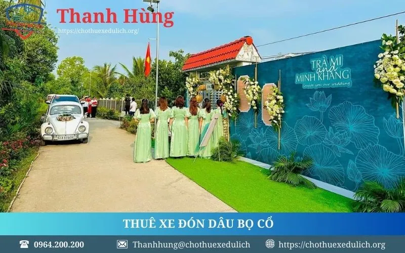 Thuê xe đón dâu Bọ Cổ