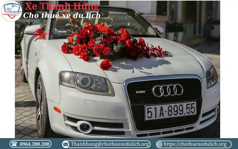 Thuê xe hoa Audi mui trần