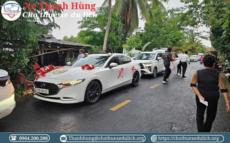 Thuê xe hoa cưới hỏi